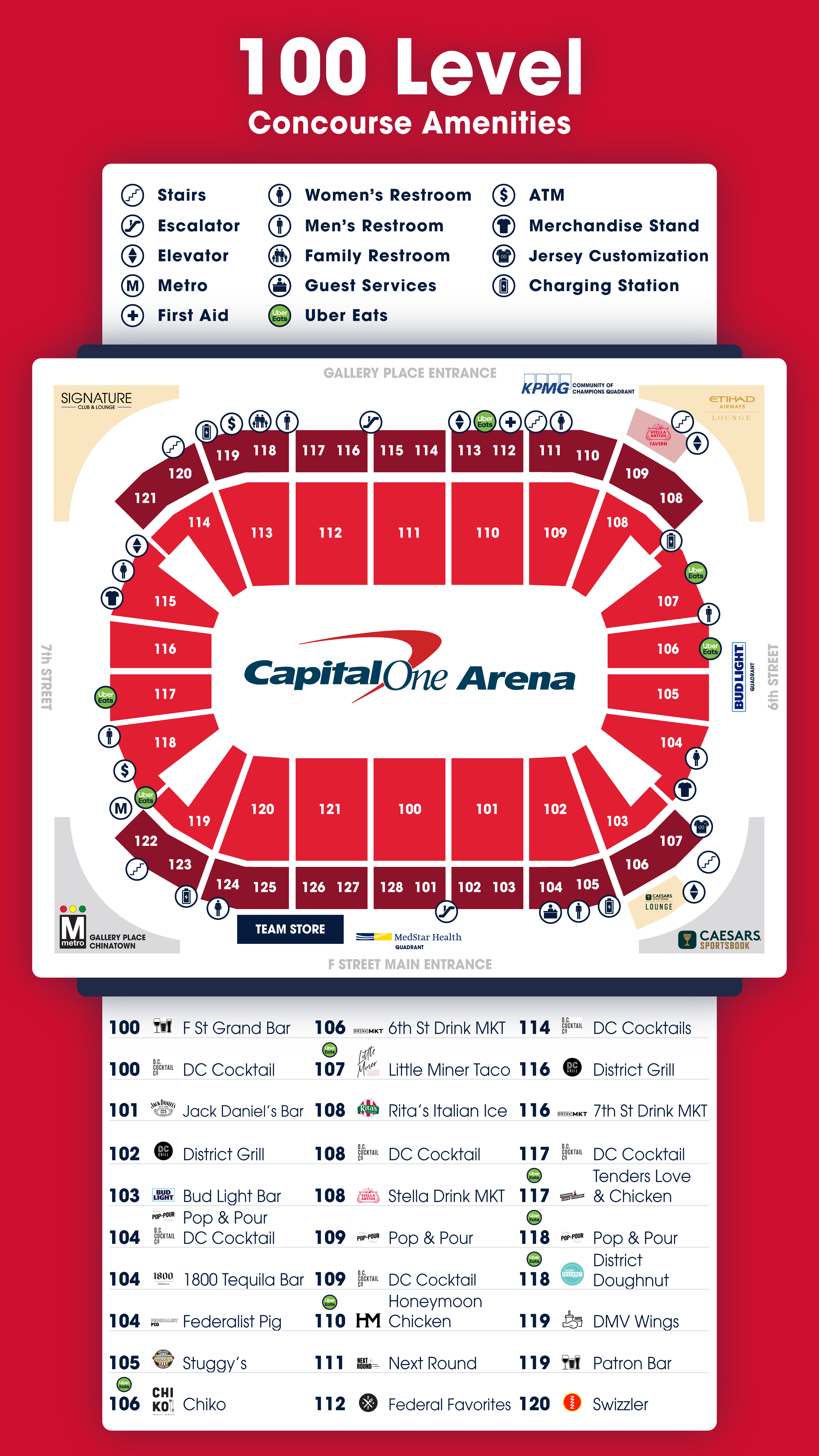 Concourse Maps