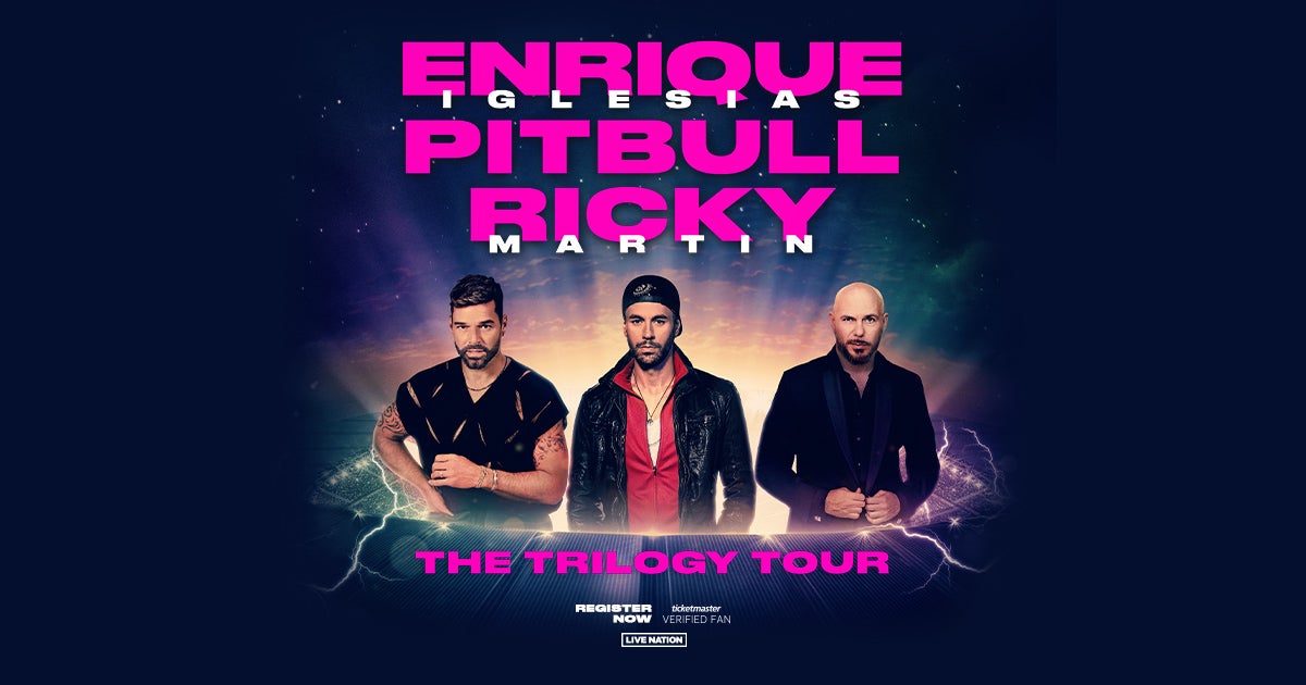 Enrique Iglesias, Pitbull, & Ricky Martin