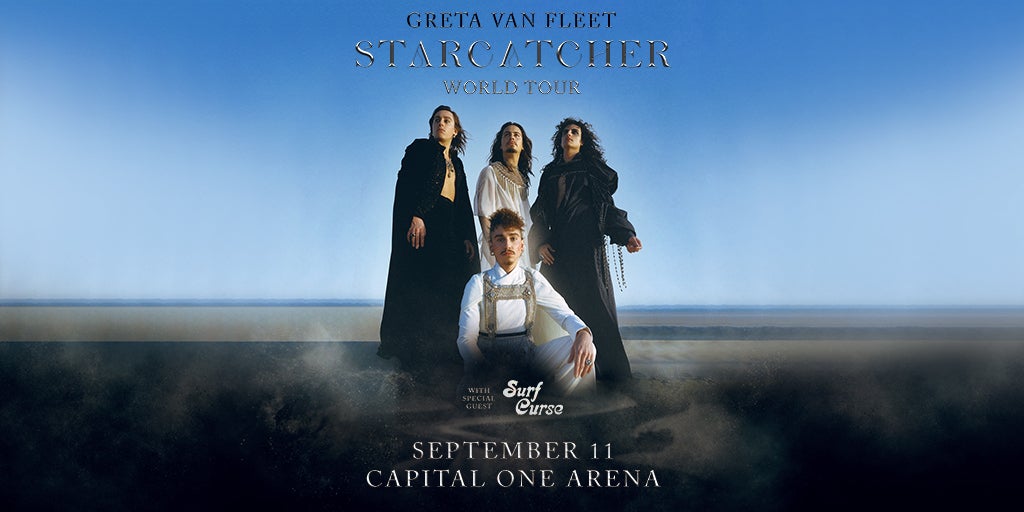 More Info for GRAMMY WINNING ROCK BAND GRETA VAN FLEET SET STARCATCHER WORLD TOUR