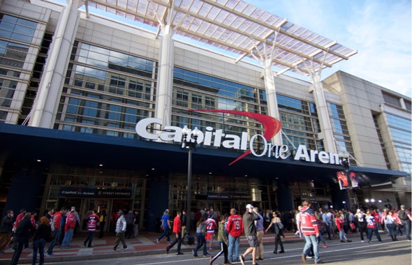 Capital One Arena, Washington DC - Seating Chart View